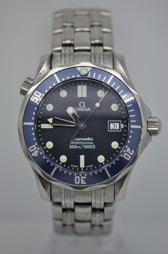 Bezel insert blue omega - bezel,
