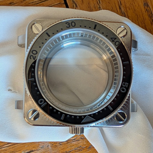 Stainless steel watch bezel - stainless,