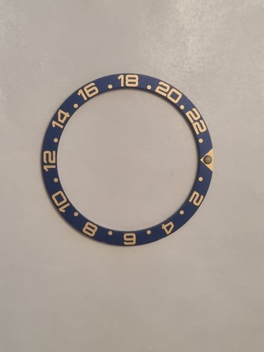 38mm blue bezel insert fits