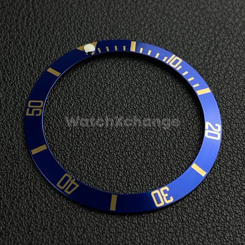 Blue gold 6mm aluminium - blue,