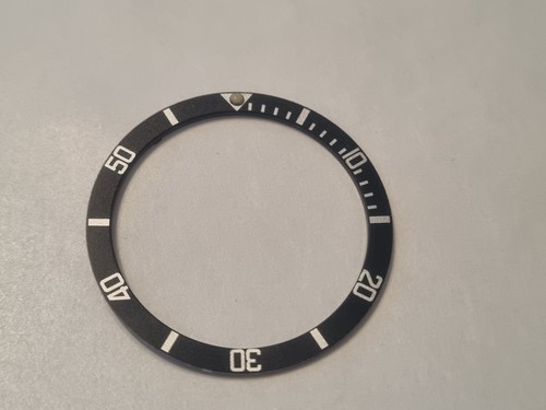 38mm black bezel insert - , fits