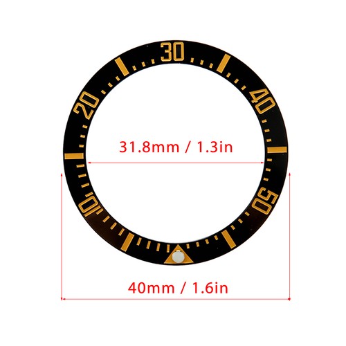Watch bezel insert 40mm - insert,