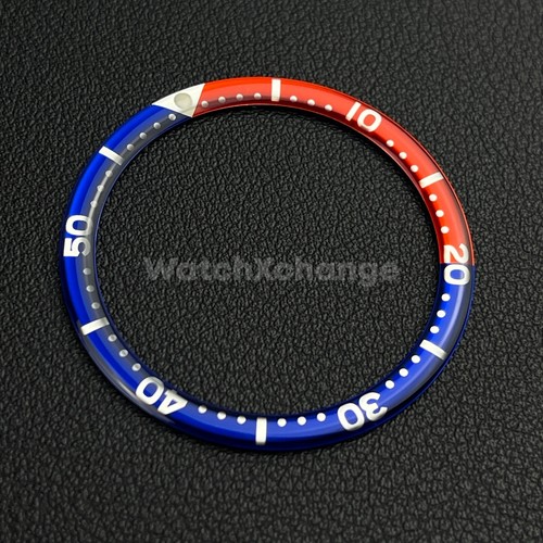 Blue red 38mm flat - &,